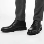 نیم بوت چرم مردانه ال آر سي مدل 3084